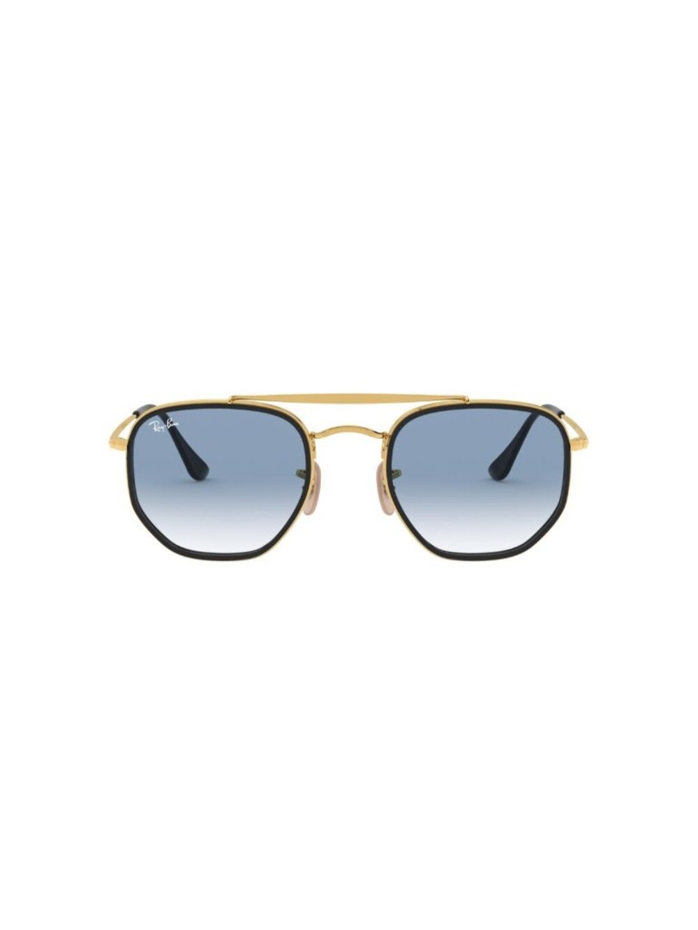New Ray-Ban Unisex Sunglasses Gold Aviator Blue Lens Metal Frame Ray Ban RB3648M